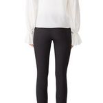 Monique Lhuillier ML White Victorian Top - XS Photo 9