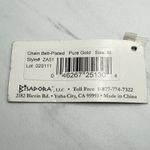 Zenith Angel Gold Tone Chain Belt Y2K Festival NWT Medium (M) ✨ Photo 12