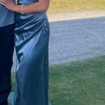Birdy Grey French Blue Bridesmaid Dress Photo 1