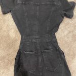Good American  Denim Jumpsuit Black Photo 4