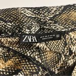 ZARA  Snakeskin Print Skort/Skirt Photo 4