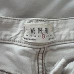 Free People We The Free Womens White Denim Shorts Photo 1