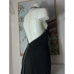 J'adore Maxara Black Bodycon Halter Maxi Strappy Dress Diamante Size 40 Small Photo 7