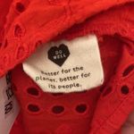 Madewell FINAL MARKDOWN  eyelet top small Photo 4