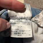 Levi's Levi’s 721 High Rise Distressed Skinny Ankle Jeans Size 24 Photo 4