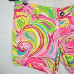 Lilly Pulitzer  Callahan Shorts Sz 0 (30x5) All Nighter Bright Floral Low Rise Photo 2