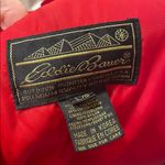 Eddie Bauer Red Down Puffer Coat Photo 1