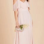 Birdy Grey  Jane Convertible Chiffon Dress In Pale Blush Photo 7