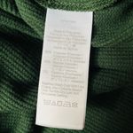 Madewell Brushed Waffle Knit Pajama Top Forest Green Size XSmall Photo 6