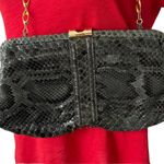 Florence Leather school Vintage Rare and unique, Snakeskin Bag/Clutch Photo 5