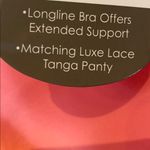 Daisy Fuentes  34C Long Line Lace Bra Bubblegum Pink Photo 3