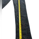 Sanctuary NEW  Anthropologie Navy Gray Damask Scroll Paisley Print Ponte Pants XS Photo 6