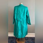 Vintage Teal Windbreaker Rain Jacket Green Size 8 Photo 1