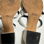 Rebecca Minkoff  White Leather Iron Studded Slide Heeled Sandal‎ - SZ 8.5 Photo 10