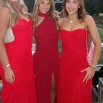 Majorelle Giules Gown in Cherry Red Photo 1