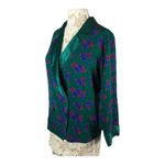 Victoria's Secret Vintage Victoria’s Secret Gold Label Floral Green Pajamas set size small * Photo 6