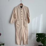 Banana Republic  Long Sleeve Adjustable Waist Denim Jumpsuit Photo 4