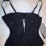 Elle Reve Passion Bodysuit Black NWT Size XXL Photo 1