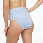 J.Crew  Seersucker High Cut Bikini Bottoms 2X Striped NWT Photo 1