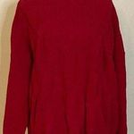 J.Jill - Red long sleeve winter Sweater size large Photo 0