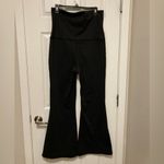 Offline by Aerie Black Women's High Waisted Flare Wide Leg Pant Leggings Size undefined Photo 9