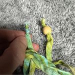 Papaya Green and Blue Y2K Ruched Babydoll Top Size XS/Small Photo 4