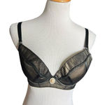 NWT Womens Fineying Lace Overlay Full Coverage Lace Embellished Bra Photo 0