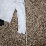 Unbranded White Sequin Crop Sweater Open Back Long Sleeve Size XS Photo 3