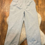 Maeve  Tailored City Sweat Pants Lounge Size Medium Oversize Gray‎ Anthropologie Photo 0