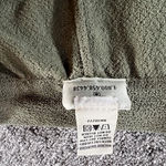 Sahalie Womens Medium Sage Green Terry Knit Lounge Pants Pull Photo 3