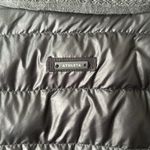 Athleta Womens Wool Knit Sweater Sleeve Goose Down Filled Puffer Jacket Photo 5