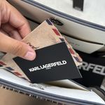 Karl Lagerfeld  Paris Louise Tote- Winter White Photo 10