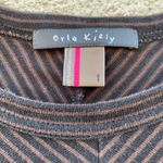 Orla Kiely Brown Black Chevron Stripe Dress 1 (XS) Cars Photo 4