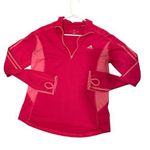 Adidas  Climalite 3/4 Zip Pink with Thumb Holes Photo 0