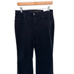 Chico's  So Slimming Girlfriend Flare Black Jeans 6R Pockets Stretch Denim NWT Photo 1