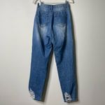 Missguided  Riot High Rise Mom Jeans Distressed Size 0 Photo 3