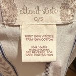 Altar'd State BOHO STRIPE CREAM BLUE MULTI LIGHTWEIGHT WRAP SHAWL Photo 4