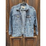 Madewell Oversized Jean Jacket XS Blue Classic Denim Photo 1
