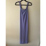 Athleta  Arrival Maxi Cross Back Dress Dark Adonis Blue Size XS Athleisure Lilac Photo 10