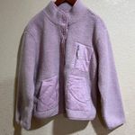 Rails Lorna Sherpa fleece jacket in lilac purple pink SMALL Photo 0