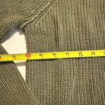 Hollister  Cold Shoulder Shaker Stitch Crew Neck Stretch Women's Sweater XS Grey Photo 3