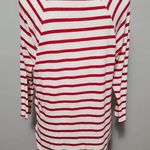 Karen Kane Red Cream Striped Dolman Top Size Small Photo 3