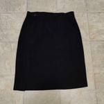 Giorgio Armani  Black Skirt Made in Italy Minimalist Luxury Designer Size 42 Photo 0