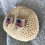 Handmade American Flag Earrings Patriotic Labor Day  July 4th Veterans Memorial P… Photo 7