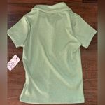 Green 1/4 zip shirt with collar. NWT Photo 3