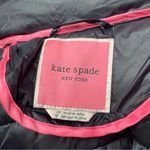Kate Spade Packable Puffer Jacket Duck Down Feathers Black Pink Extra Small XS Photo 7