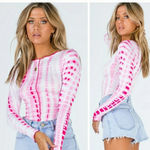 Princess Polly  Penny Lane Tie Dye Top Size 6 Photo 1