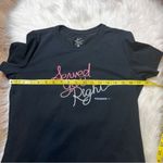 Nike  Dri-Fit Served You Right Tennis Black Tee Shirt. Size Large. Photo 3