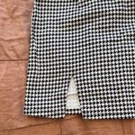 Motel Black and White Houndstooth mini Skirt Photo 1