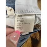 Reformation High Rise Skinny Jean in Amalfi Wash Size 26 Party Preppy Designer Photo 4